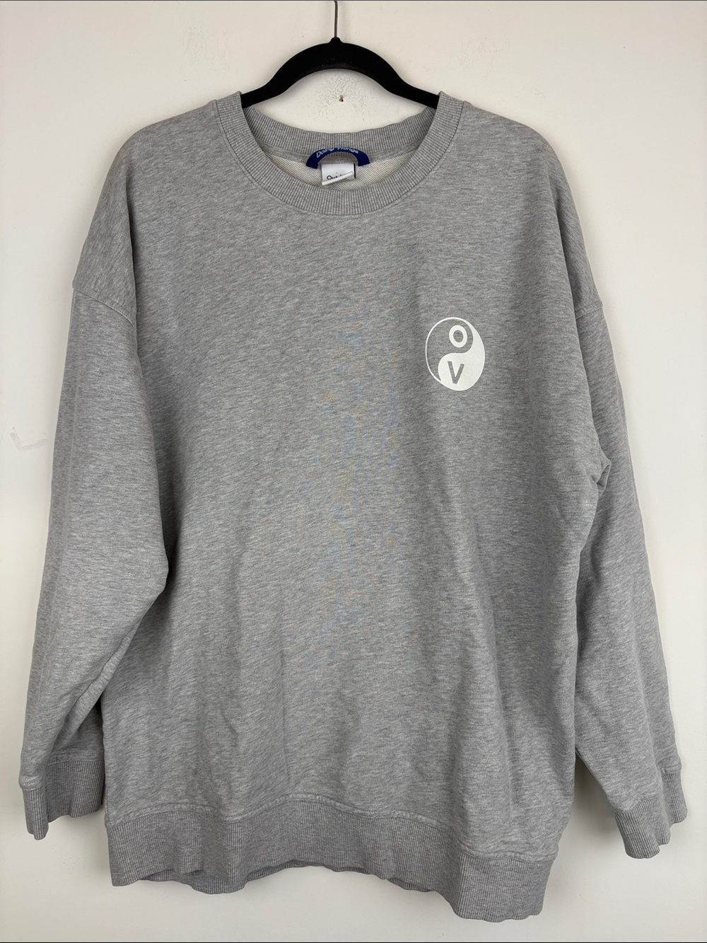 Outdoor Voices Move Your Body For Your Mind Graphic Sweatshirt Gray XL